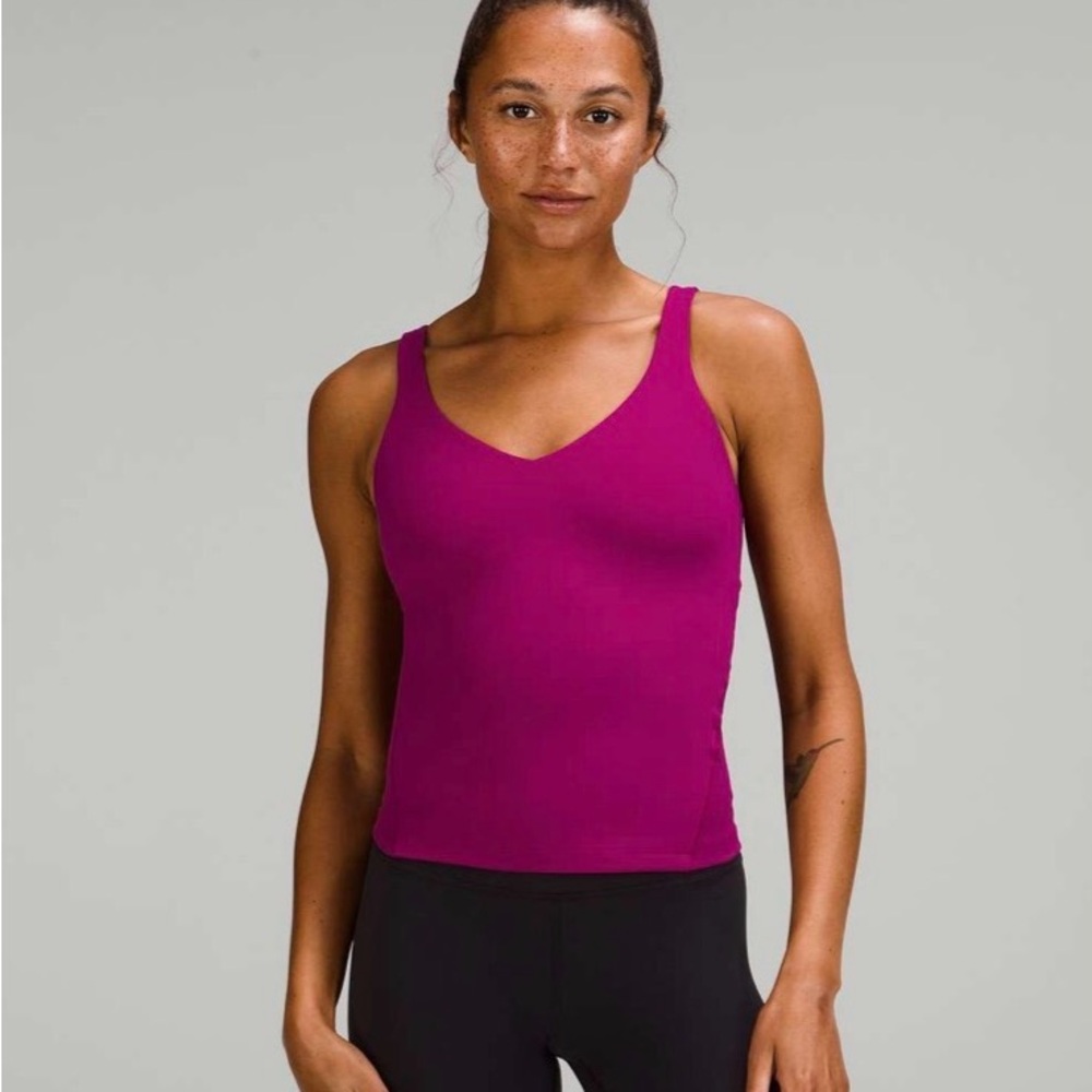 Lululemon Align Magenta Tank 8